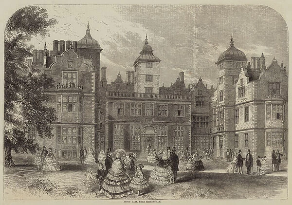 Aston Hall, near Birmingham (engraving)