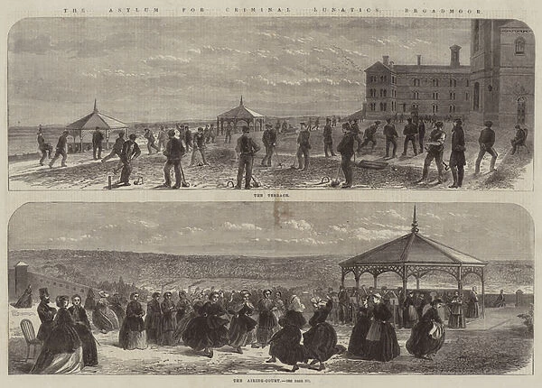The Asylum for Criminal Lunatics, Broadmoor (engraving)
