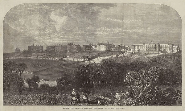 Asylum for Criminal Lunatics, Broadmoor, Sandhurst, Berkshire (engraving)