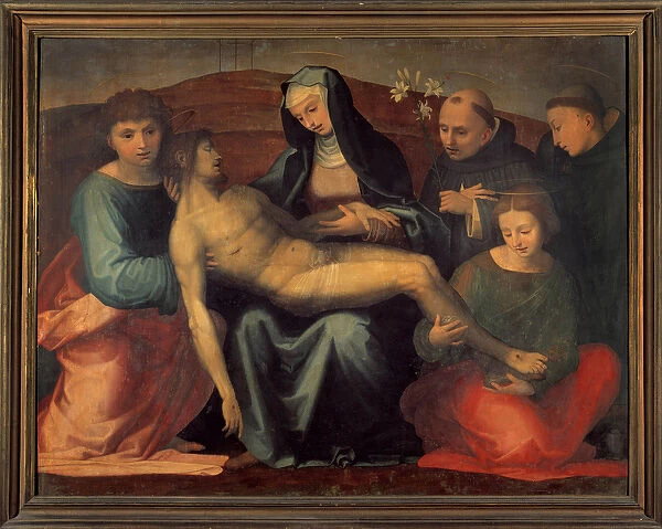 Pieta. BAT5469342 PietA by Paolino, Fra da Pistoia 