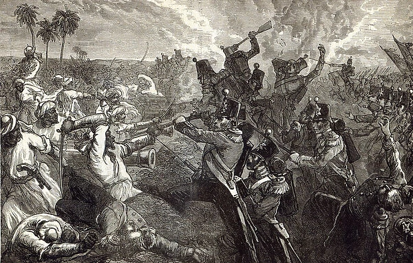 The Battle of Ferozeshah (engraving)