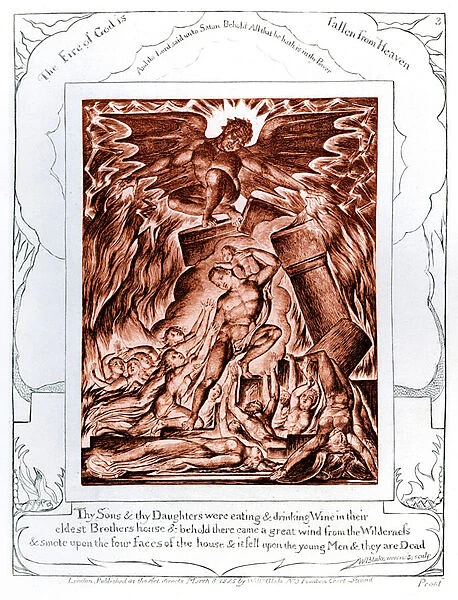 The Book of Job illustrations by William Blake