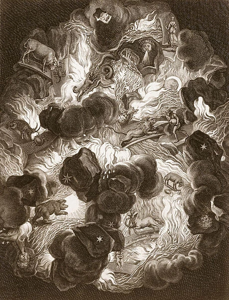 The Chaos, engraved by Bernard Picart (1673-1733), 1731 (engraving)