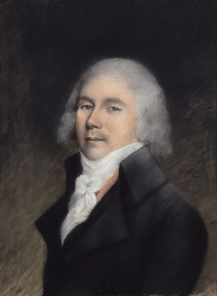Charles-Maurice de Talleyrand-Perigord, between 1794-96 (pastel on grey paper)