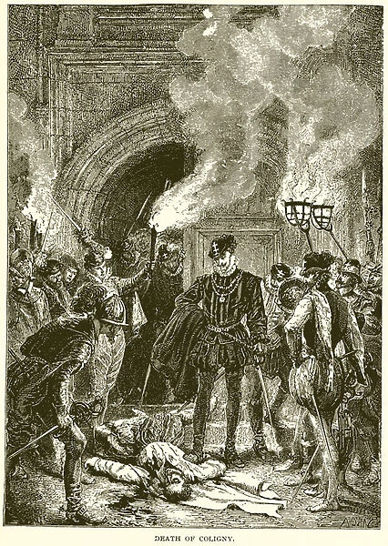 Death of Coligny (engraving)