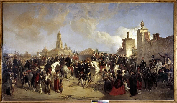 Expedition of Mexico (1861-1867): 'Entered the French expeditionary force in