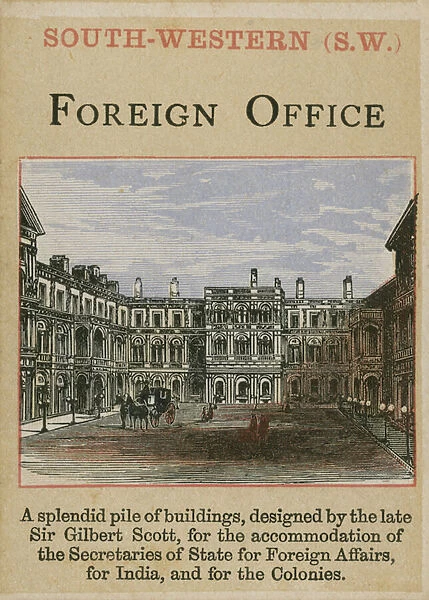 Foreign Office (colour litho)