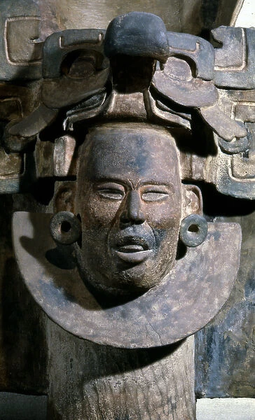 Funerary urn from tomb 77, Monte Alban, 100-200 AD (ceramic)