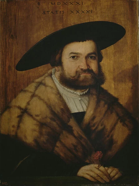 The Goldsmith Jorg Zurer of Augsburg, 1531 (oil on panel)
