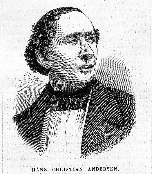 Hans Christian Andersen. Danish writer 1805-1875
