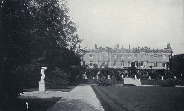 The Home of Disraeli, Hughendon Manor, Bucks (b  /  w photo)