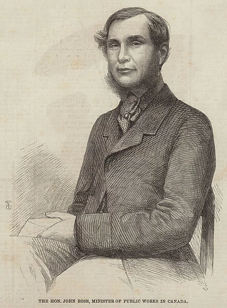 The Hon John Rose (engraving)