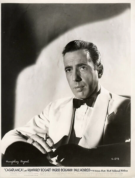 Humphrey Bogart (1899-1957) in Film Casablanca by Michael Curtiz par Anonymous
