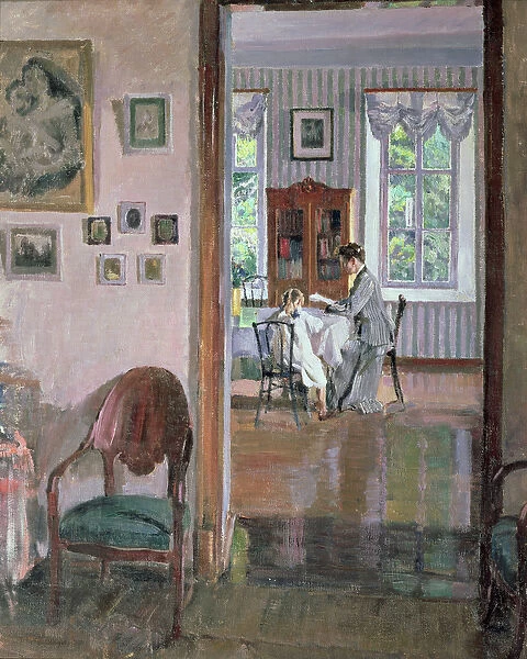 Interior, 1910 (oil on canvas)