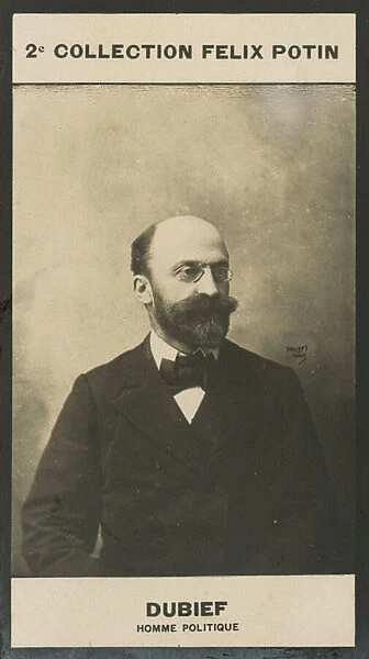 Jean-Baptiste-Fernand Dubief, Homme Politique, 1850 (b  /  w photo)