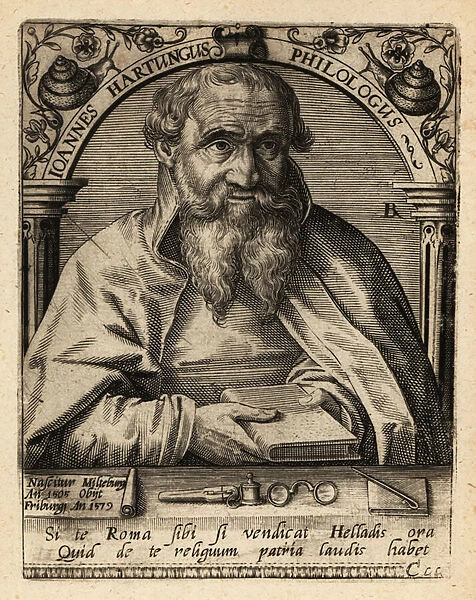 Johannes Hartung, German Graecist and Hebraist, 1505-1579