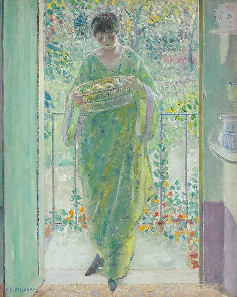 The Kitchen Door, 1911 (oil on canvas)