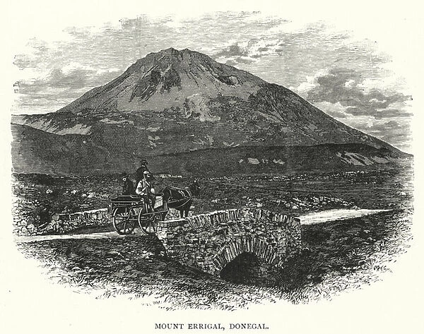 Mount Errigal, Donegal (engraving)