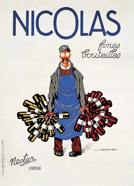Nicolas, Nectar, c. 1930 (colour litho)