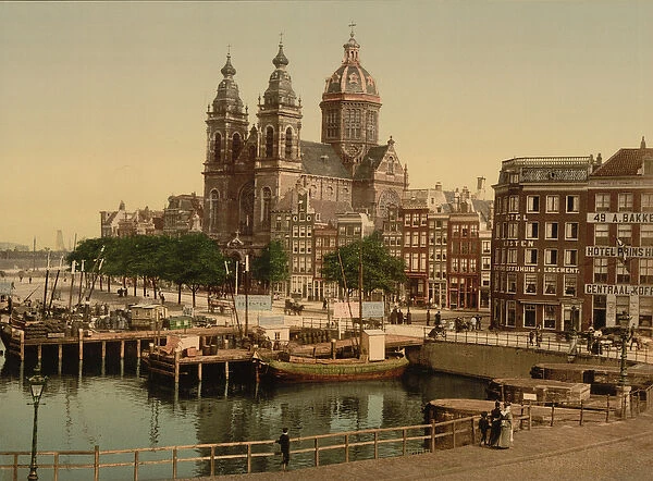 Nicolskerk, Amsterdam, 1890-90 (photomechanical print)