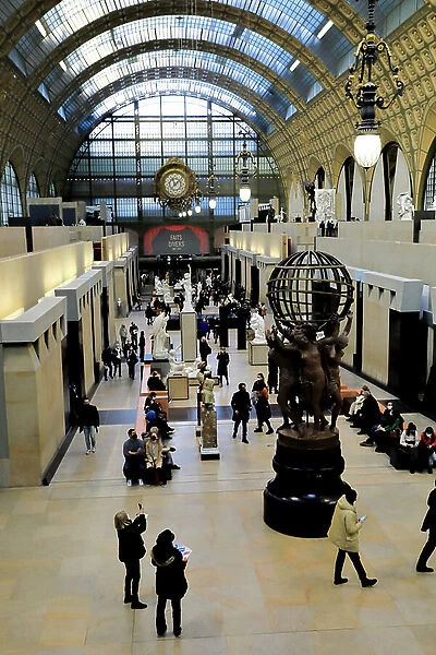 The Orsay Museum. View from inside (photo)