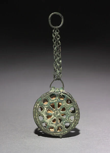 Phylactery (Reliquary Penant), c. 500-700 (copper alloy)