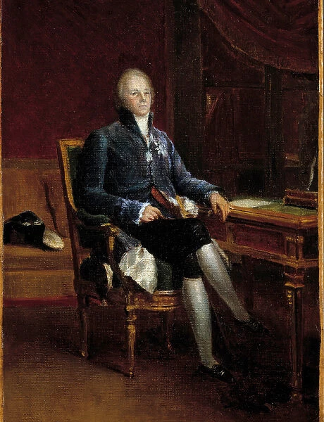 Portrait en pied de Charles Maurice de Talleyrand Perigord