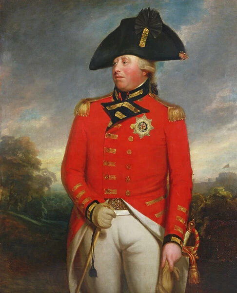 Portrait of King George III (oil on canvas)