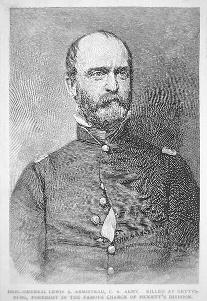 Portrait of Lewis A. Armistead (litho)