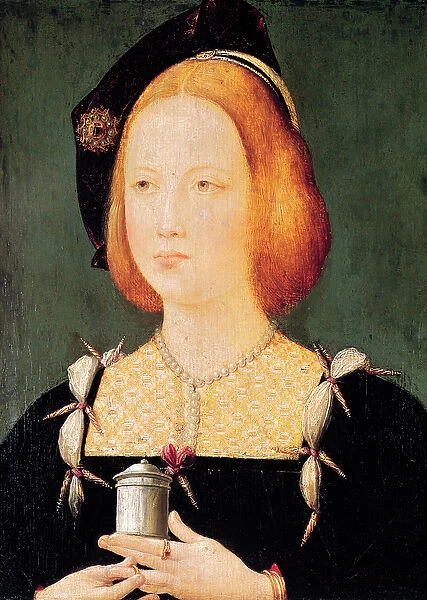Portrait of Mary of England (1496-1533) wife of Louis XII (1494-1533) c