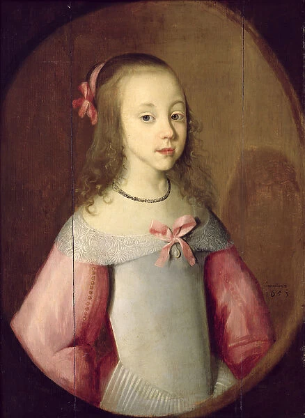 Portrait of a Young Girl, 1651 (oil on canvas)