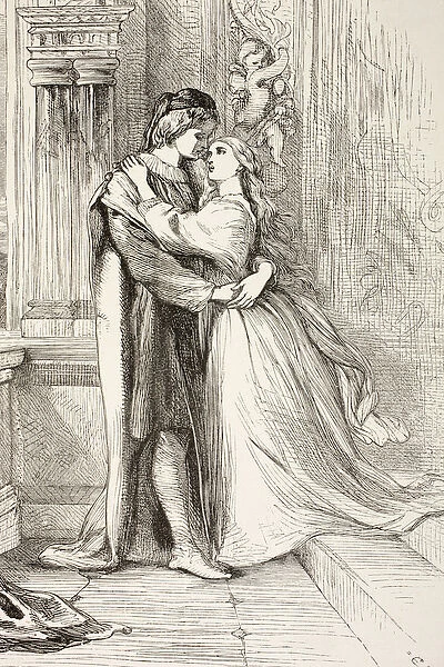 Romeo and Juliet, from The Illustrated Library Shakespeare, published London 1890