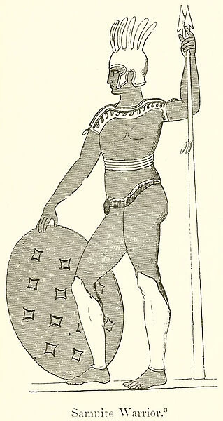 Samnite Warrior (engraving)