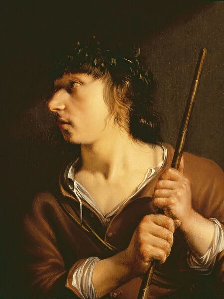 A Shepherd, 1635 (oil on panel)