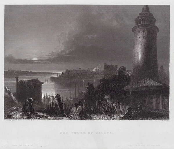 The Tower of Galata (engraving)