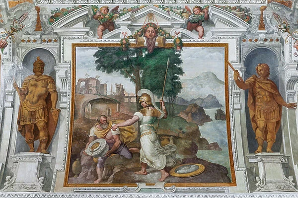 Ulysses and Minerva, c. 1560 (fresco)