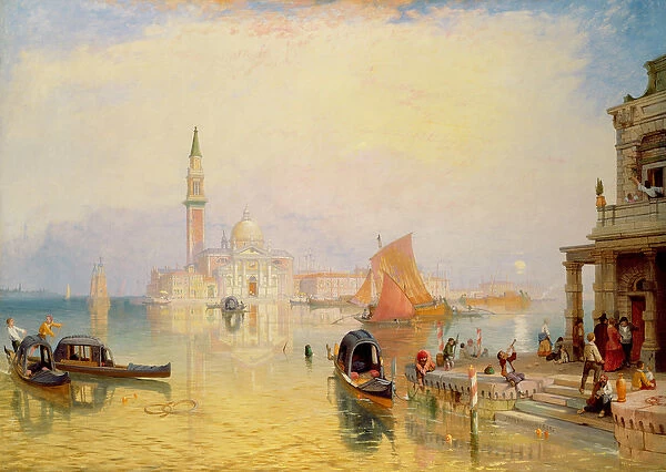 Venetian Scene, c. 1850 (painting)