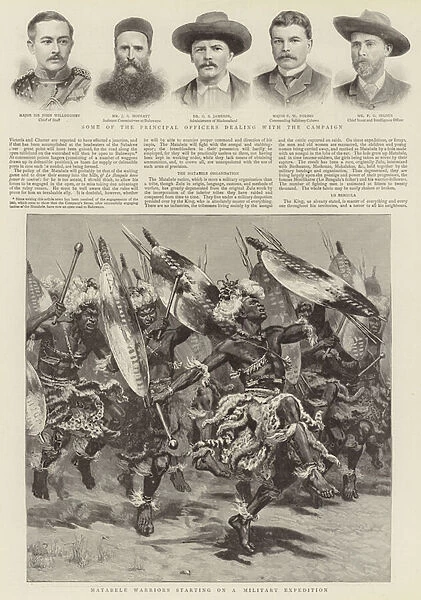 The War in Matabele-Land (engraving)