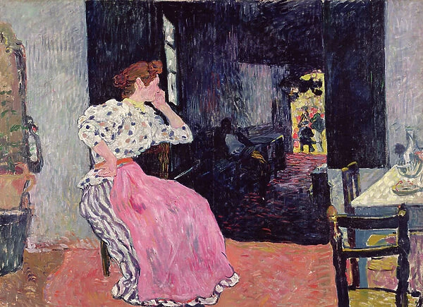 Woman at the Cabaret, 1891 (oil on canvas)