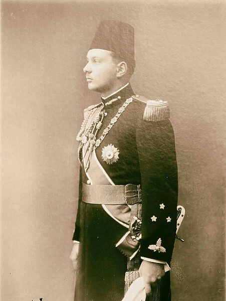 King Farouk Egypt 1930