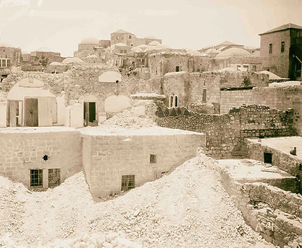 Ruins Nablus Middle East 1927 West Bank