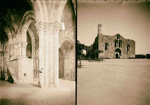 Tartous crusader cathedral Interior looking S. E