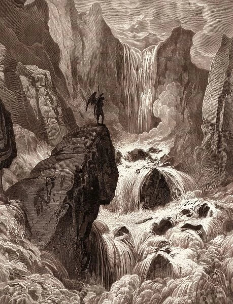 Tigris, at the Foot of Paradise, by Gustave Dore