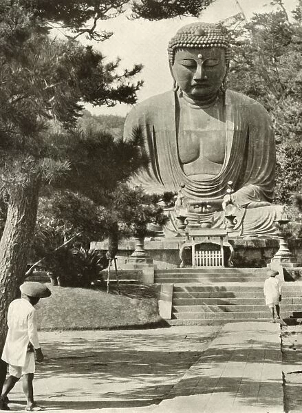 Amida, The Buddha, 1910. Creator: Herbert Ponting