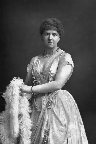 Anna Williams, singer, 1890. Artist: W&D Downey