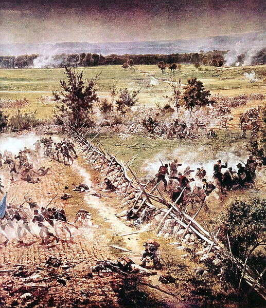 Battle of Gettysburg, American Civil War, 1-3 July 1863