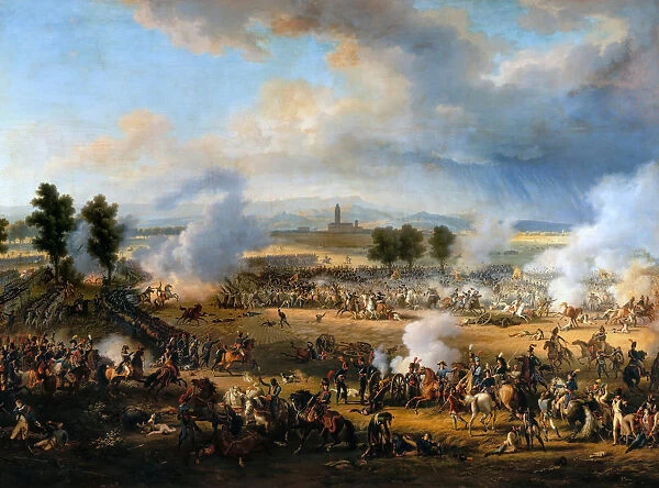 The Battle of Marengo on 14 June 1800. Artist: Lejeune, Louis-Francois, Baron (1775-1848)
