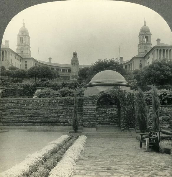 The Beautiful Union Buildings and Gardens, Pretoria, Transvaal, Union of South Africa, c1930s