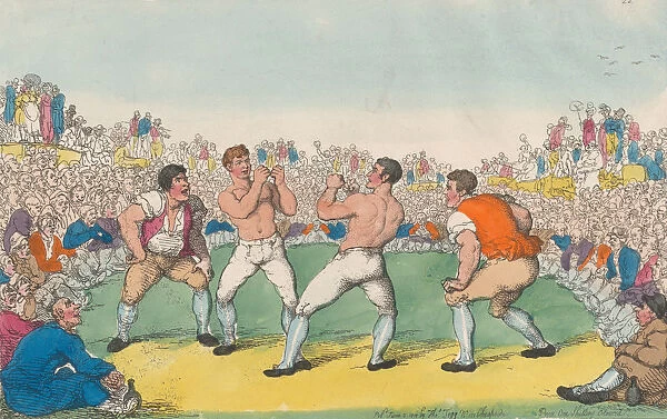 Boxing Match for 200 Guineas, Betwixt Dutch Sam and Medley Fought 31 May 1810