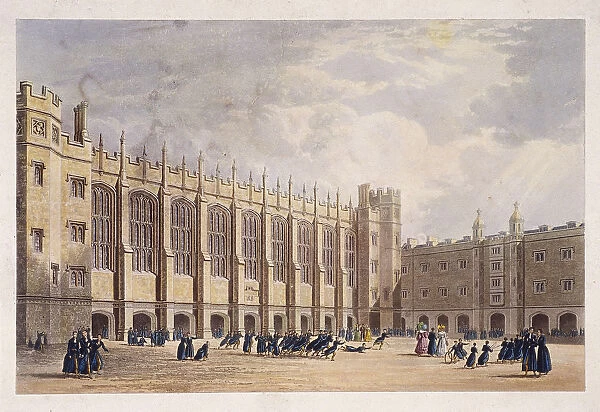 Christs Hospital, London, c1825